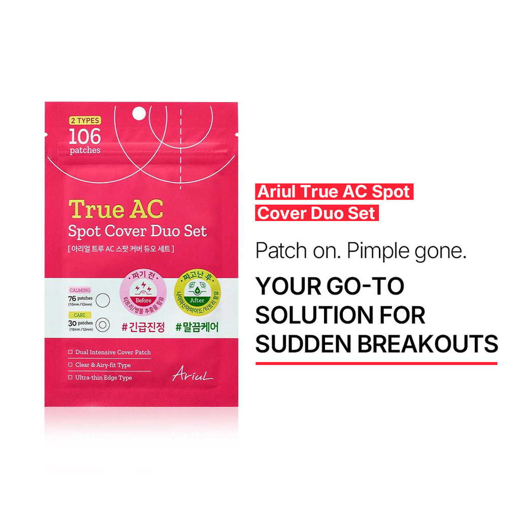 Ariul True AC Spot Cover Duo Set - 106 patches