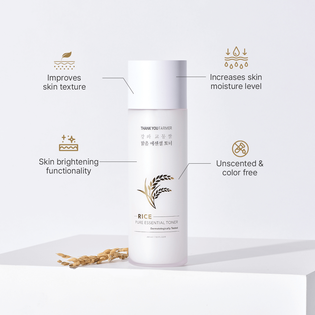 Thank You Farmer Rice Pure Essential Toner - 30ml