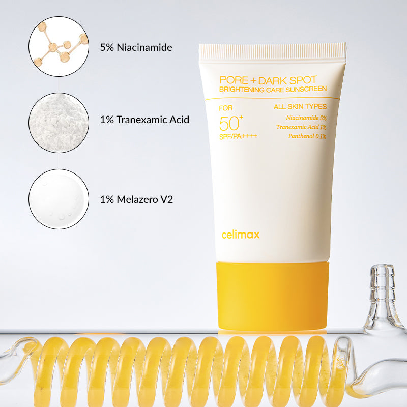 Celimax Pore+Dark Spot Brightening Care Sunscreen SPF 50 PA++++ - 50ml