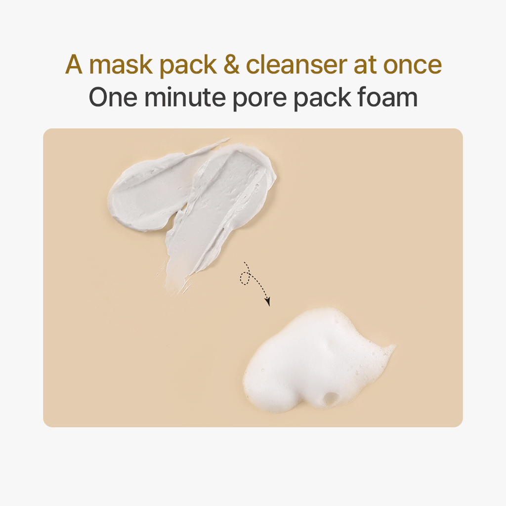 Thank You Farmer Rice Pure Clay Mask to Foam Cleanser - 150ml