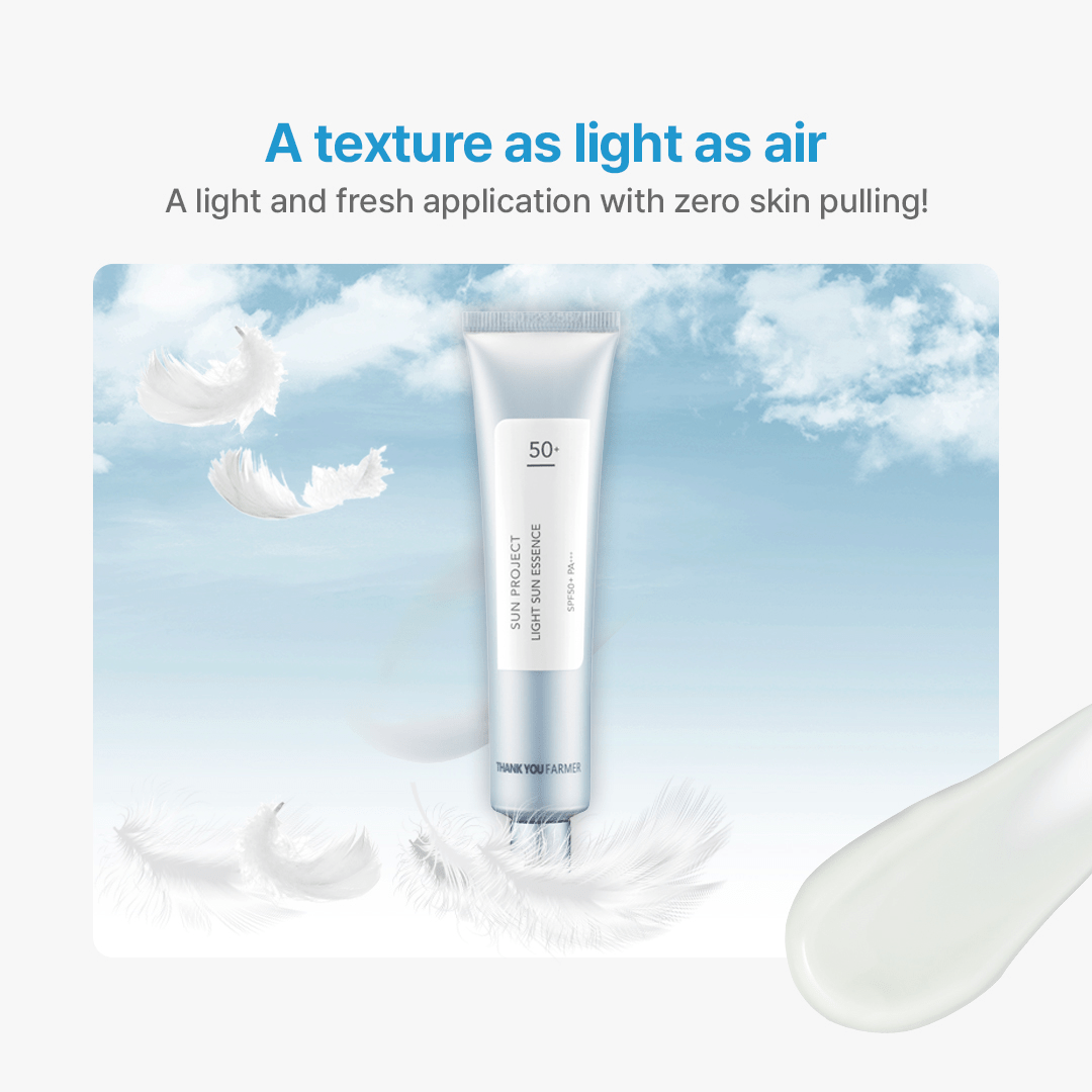 Thank You Farmer Sun Project Light Sun Essence SPF50+ PA+++ - 40ml