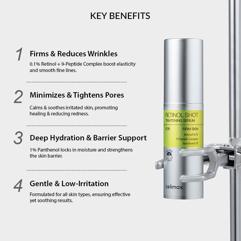 Celimax The Vita-A Retinol Shot Tightening Serum - 30ml