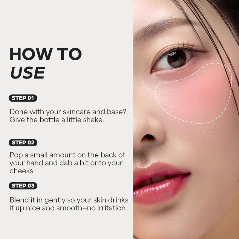 House of Hur Moist Ampoule Blusher 06 Cherry Blossom 10ml, 20ml