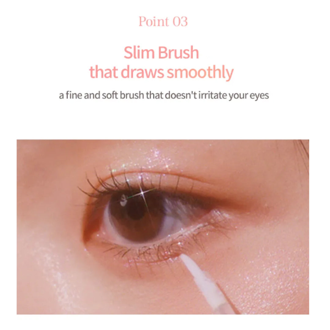 milktouch Fairy Jewel Eye Glitter #3 Coral Crush Jewelry - 7g