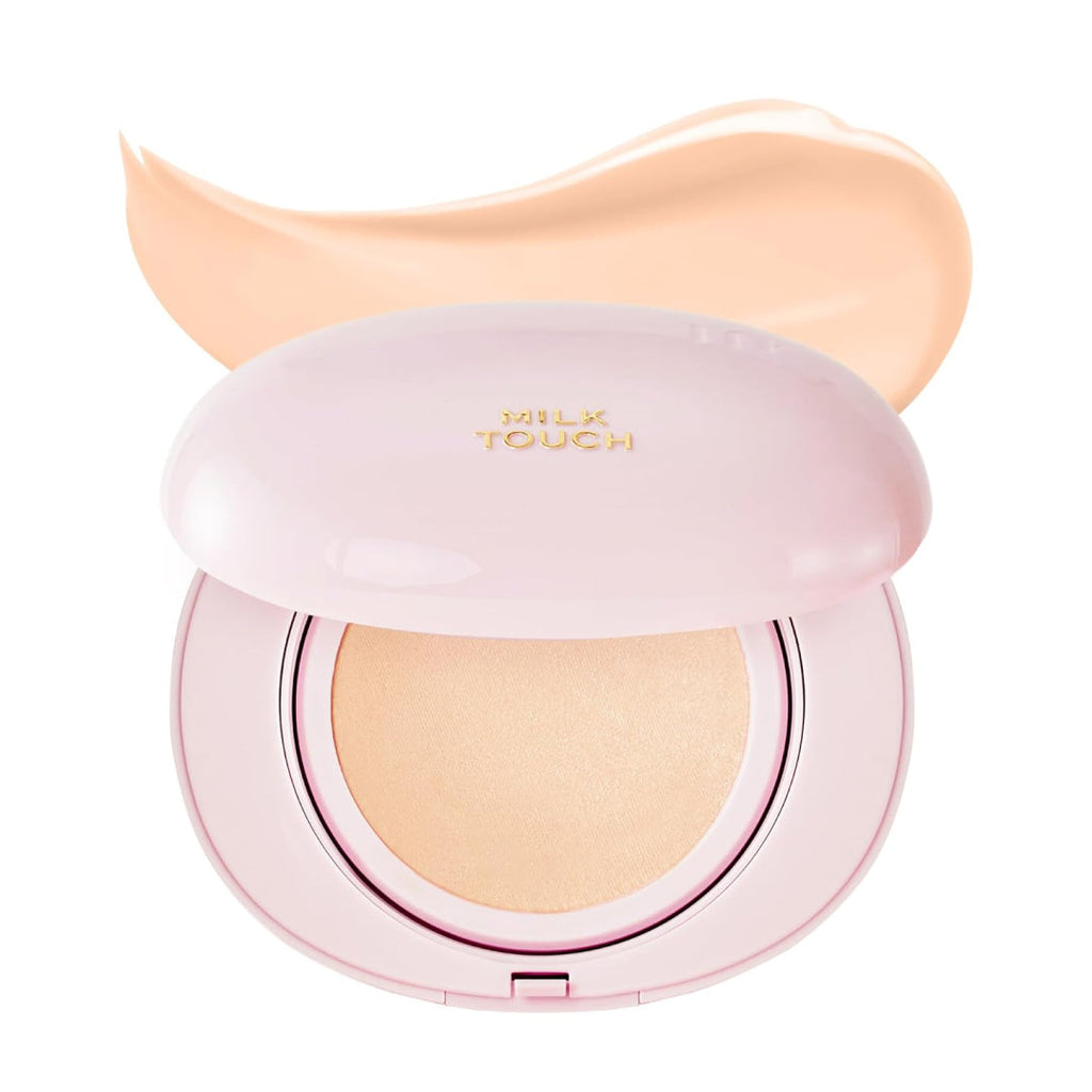 milktouch All-Day Skin Fit Milky Glow Cushion #19N Vanilla Ivory- 15g