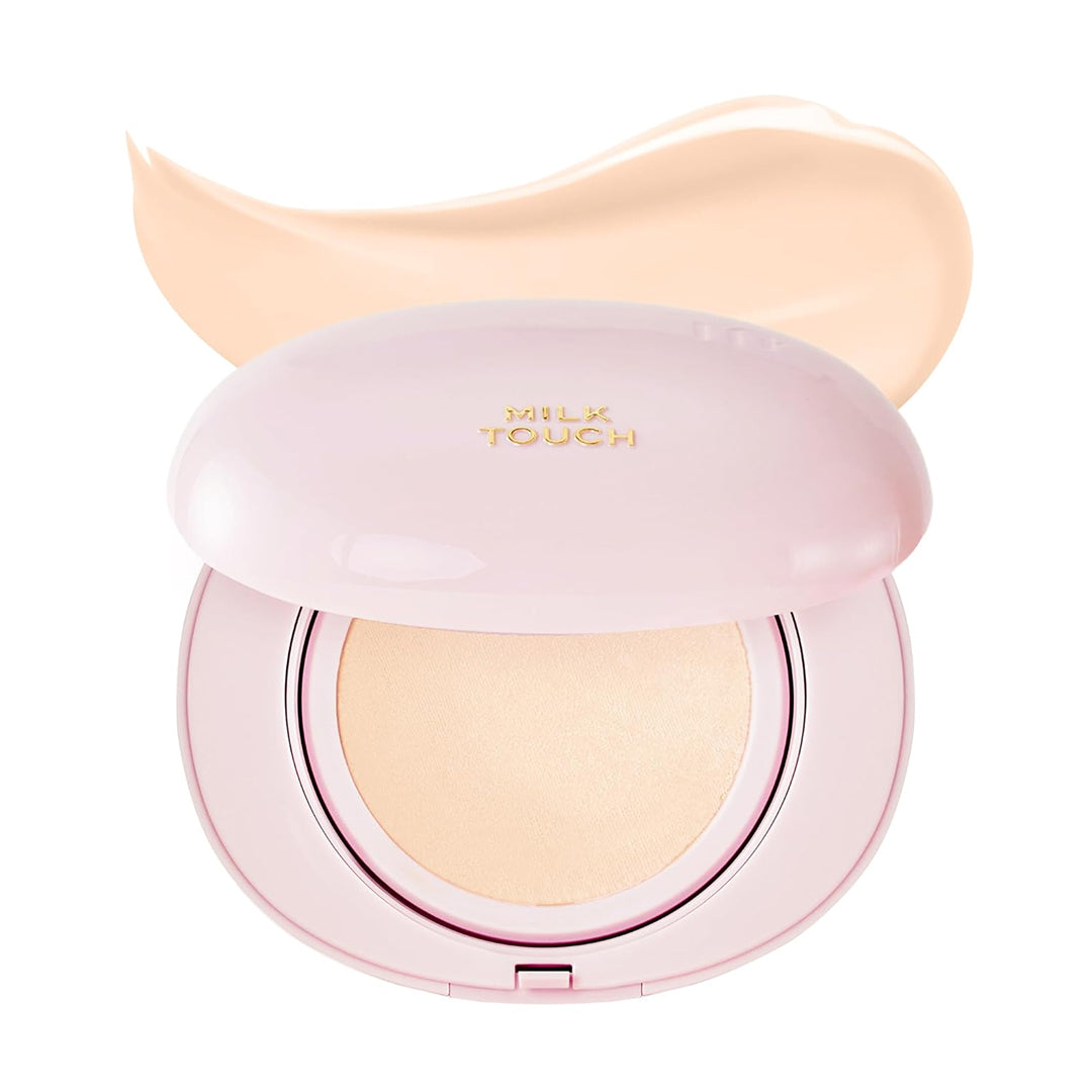 milktouch All-Day Skin Fit Milky Glow Cushion #15N Fair Ivory- 15g