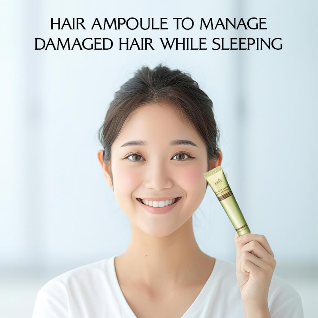 Lador Snail Sleeping Hair Ampoule (Leave-in treatment) - Pack of 5
