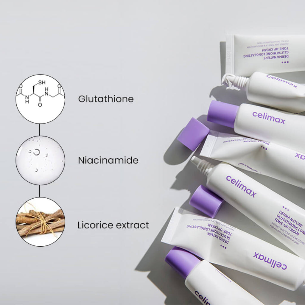 Celimax Derma Nature Glutathione Long Lasting Tone Up Cream - 35ml